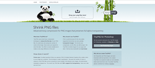 TinyPNG – Compress PNG images while preserving transparency