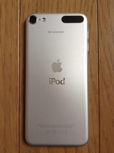 第6世代のiPod touch 裏