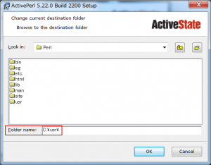 ActivePerl インストール