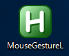 「MouseGestureL.exe」にファイル名をリネーム