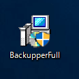 AOMEI Backupper インストーラーアイコンをクリック