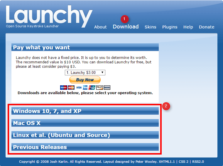 Launchy: The Open Source Keystroke Launcher