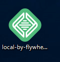Local by Flywheel アイコンをダブルクリック