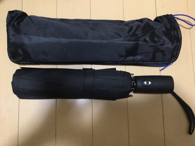 超吸水傘カバー付きのワンタッチ自動開閉折り畳み傘を買ってみた | PC ウェブログ