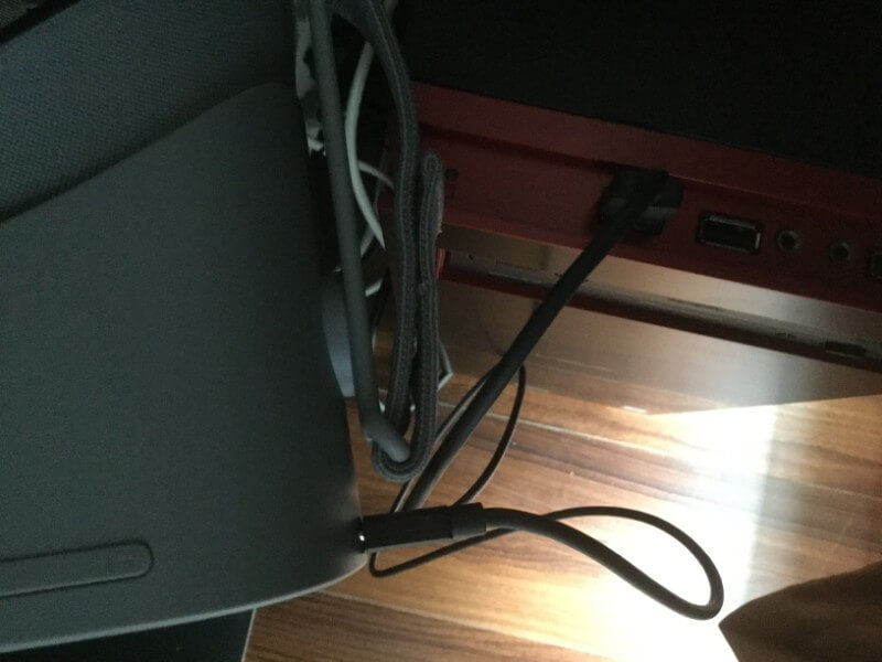 Oculus Go USBケーブルでPCなどから充電
